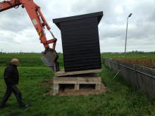 Ons nieuwe juryhokje in wording