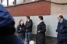 Yvet, Maik, Dineke en Pierre